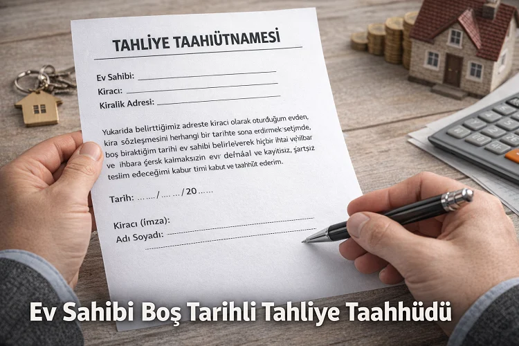 Ev Sahibi Boş Tarihli Tahliye Taahhüdü İle Kiracıyı Çıkarabilir Mi